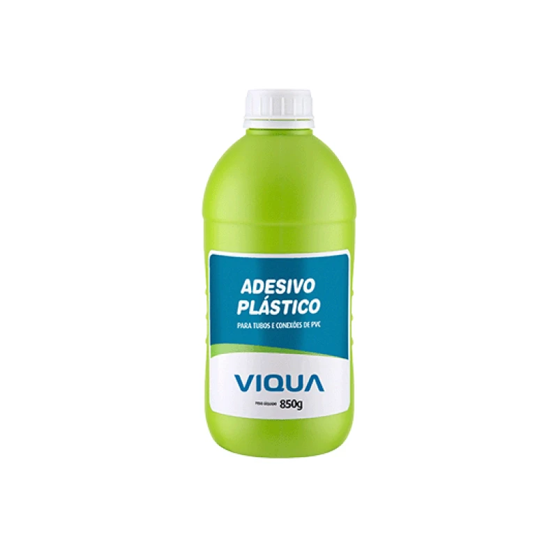 Adesivo plástico para tubos e conexões PVC – Pote 850g Viqua
