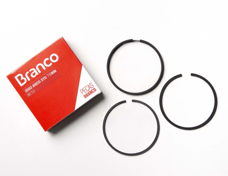 JOGO ANEIS STD 78MM BD7.0/G2/XS - Branco