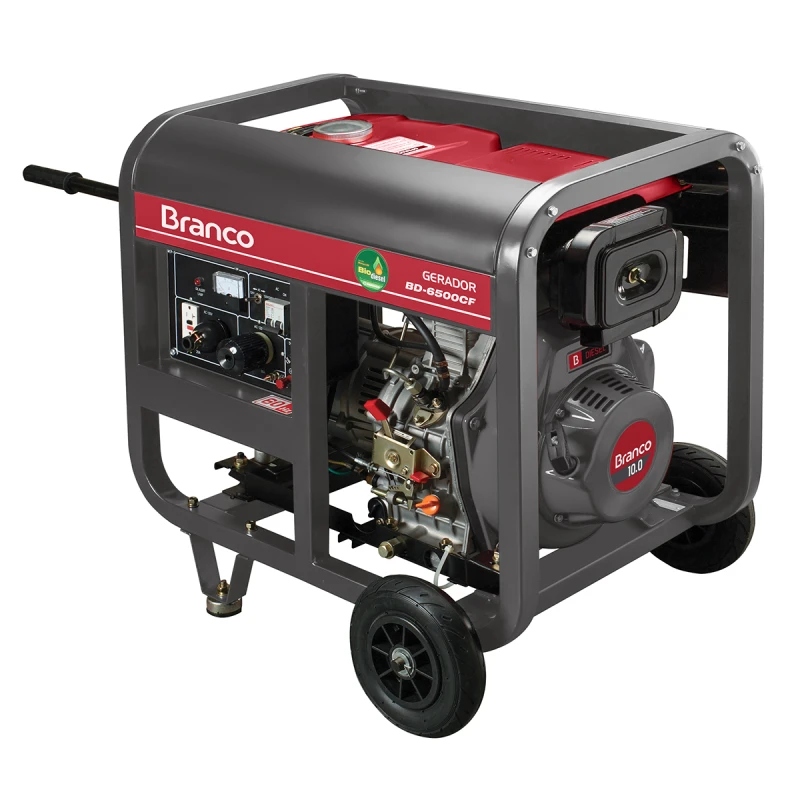 GERADOR BD-6500 Mono S/P - Branco