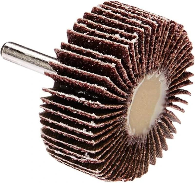 RODA DE LIXA COM HASTE 50MM X 20MM GRÃO 36 - WORKER