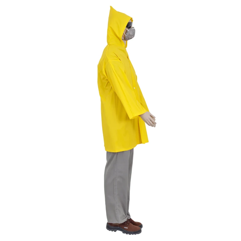 CAPA DE CHUVA FORRADA AMARELA G - WORKER
