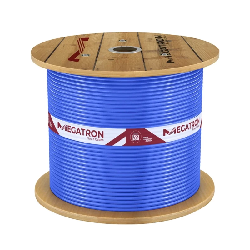 CABO FLEXÍVEL MEGATRON 2,5MM 750V AZUL - METRO