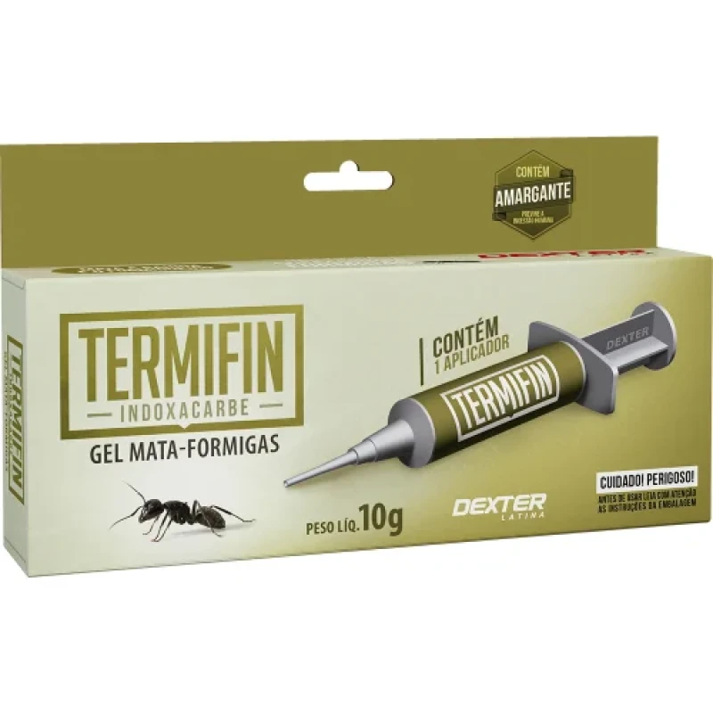 GEL MATA FORMIGAS SERINGA APLICADORA 10G TERMIFIN - DEXTER