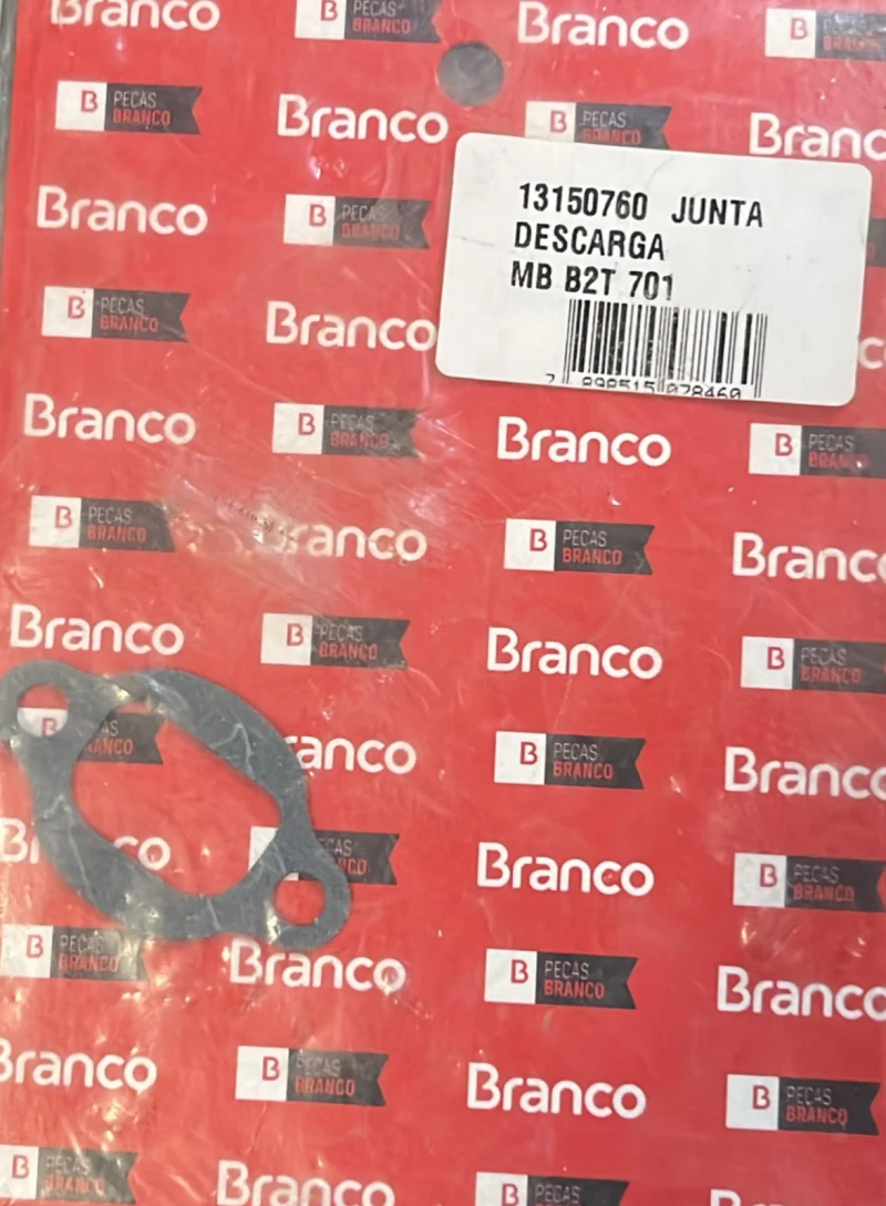 Junta da Descarga B2T 701 - Branco