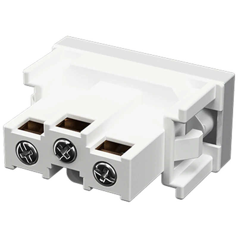 MÓDULO TOMADA 2P+T 10A/250Vca ENGATE CONVENCIONAL BRANCO BRILHO - MEC-TRONIC