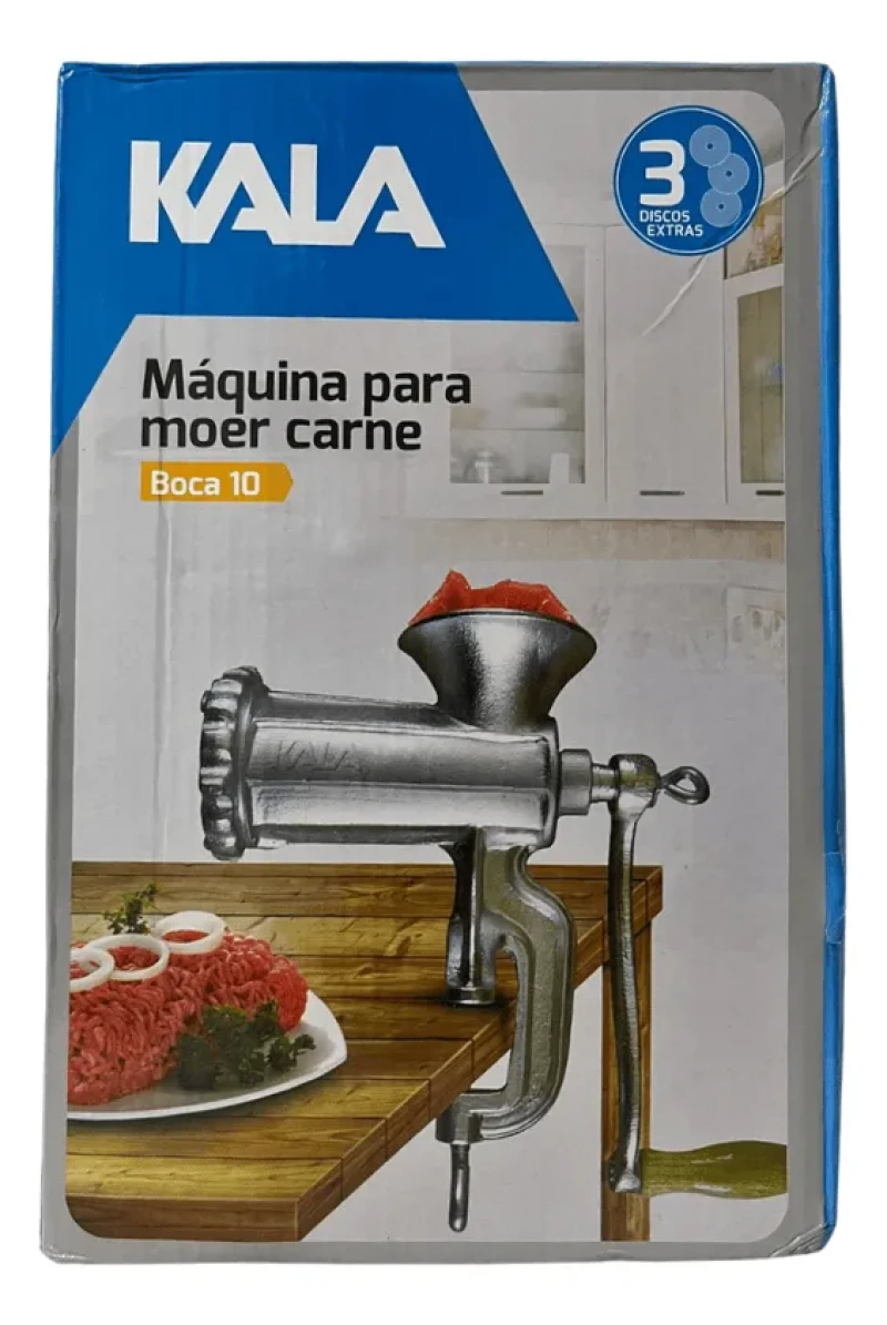 MOEDOR DE CARNE MANUAL BOCA 10 - KALA