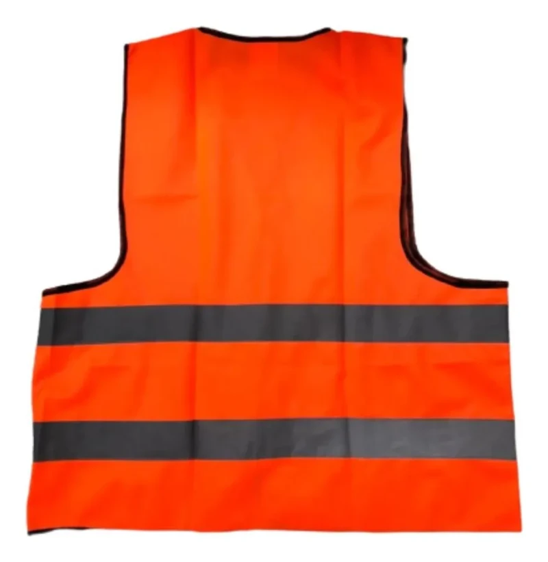 COLETE REFLEXIVO POLIÉSTER LARANJA FLORESCENTE - WORKER