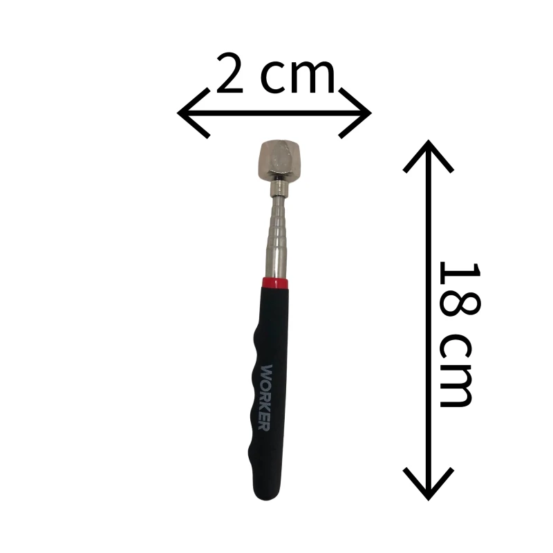 PEGADOR MAGNÉTICO 180MM A 775 MM - WORKER