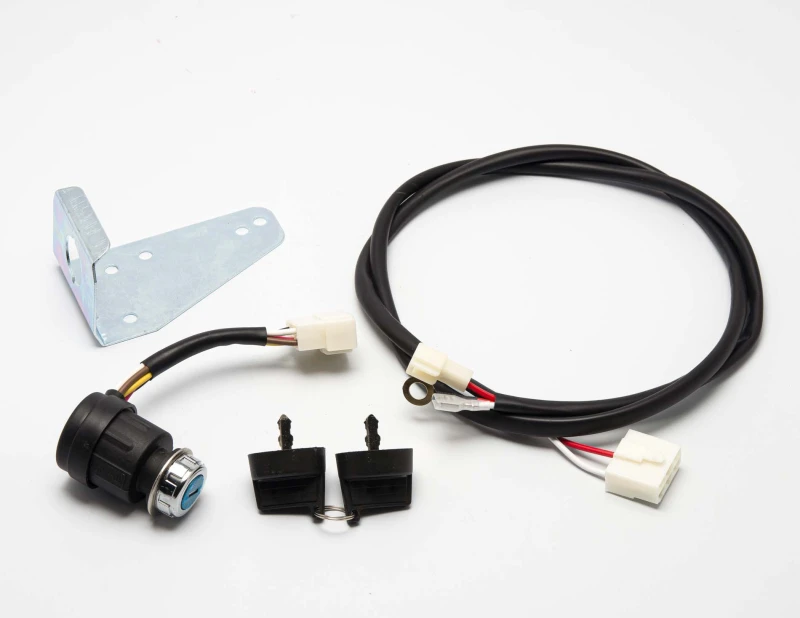 CHAVE DE PARTIDA COM MIOLO E SUPORTE MOTOR DIESEL - Branco