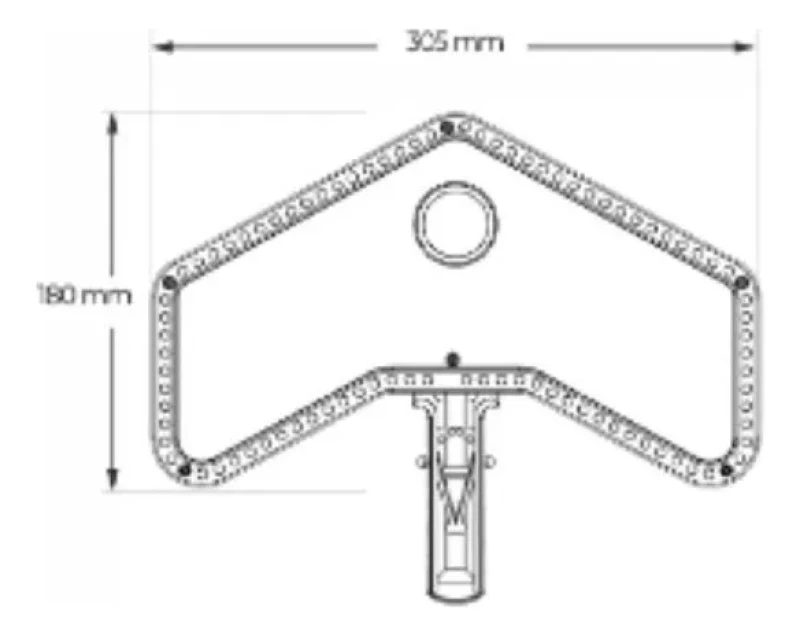 ASPIRADOR ASA DELTA COM ESCOVA