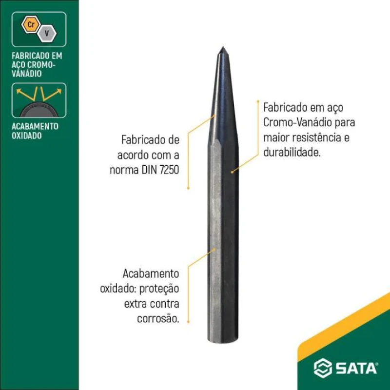 PUNÇÃO 120 X 5,00MM ST90812G - SATA