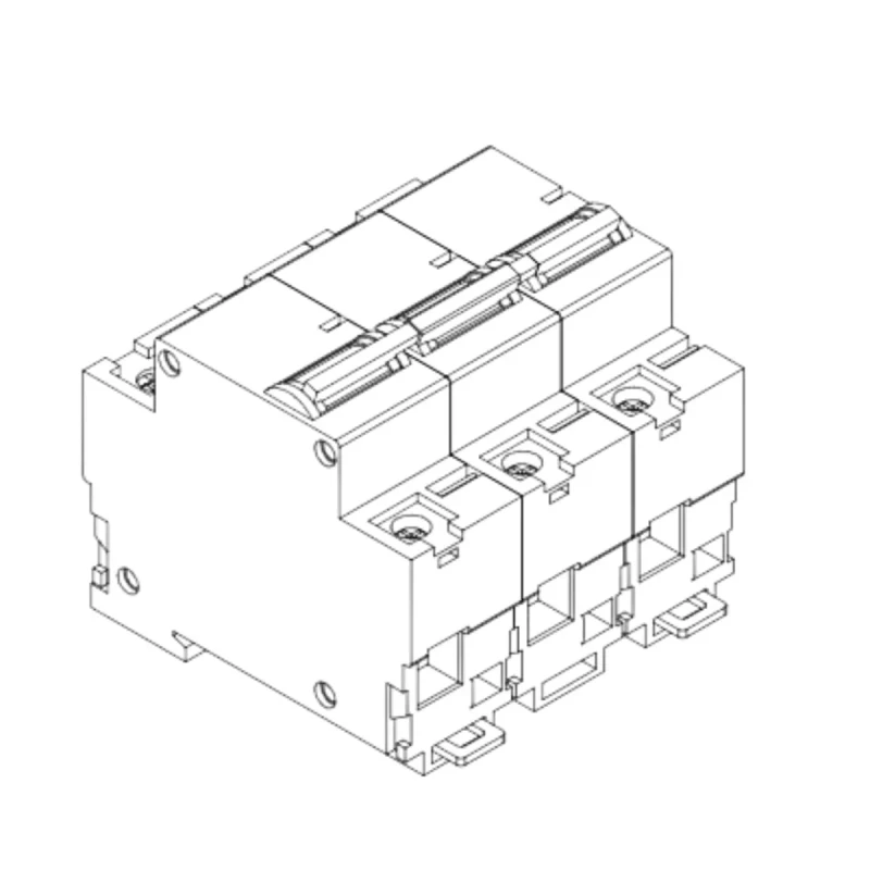 DISJUNTOR DIN TRIPOLAR CURVA C 100A MDW-C1003  3KA - WEG