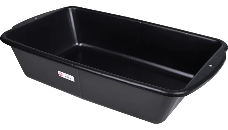 CAIXA PARA MASSA REFORÇADA PVC PRETA 20LT - WORKER